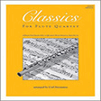 classics for flute quartet full score woodwind ensemble carl strommen