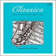 classics for saxophone quartet eb baritone saxophone woodwind ensemble frank j. halferty