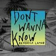 don't wanna know feat. kendrick lamar easy piano maroon 5