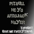 give me everything tonight piano, vocal & guitar chords pitbull featuring ne yo