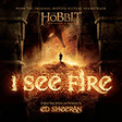 i see fire from the hobbit easy piano ed sheeran