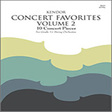 kendor concert favorites, volume 2 bass string bass orchestra various