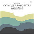 kendor concert favorites, volume 2 viola viola orchestra various