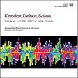 kendor debut solos bb tenor sax piano accompaniment woodwind solo strommen