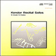 kendor recital solos baritone t.c. solo book with mp3 brass solo various