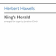 king's herald organ herbert howells