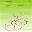 mosaics for percussion full score percussion ensemble elliot a. del borgo