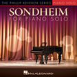 no one is alone part i from into the woods arr. stephen sondheim piano solo stephen sondheim