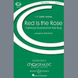 red is the rose satb choir mark sirett