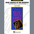 rock classics of the seventies bb bass clarinet concert band ted ricketts