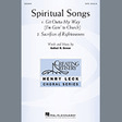 spiritual songs satb choir kellori r. dower