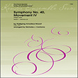 symphony no. 40, movement iv allegro assai bb clarinet woodwind ensemble nicholas contorno