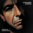 the captain piano, vocal & guitar chords leonard cohen