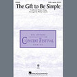 the gift to be simple arr. philip lawson satb choir traditional shaker song