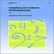 variations on a march of shostakovich piano brass solo arthur frackenpohl