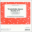 yuletide jazz suite 1 2nd eb alto saxophone woodwind ensemble lennie niehaus