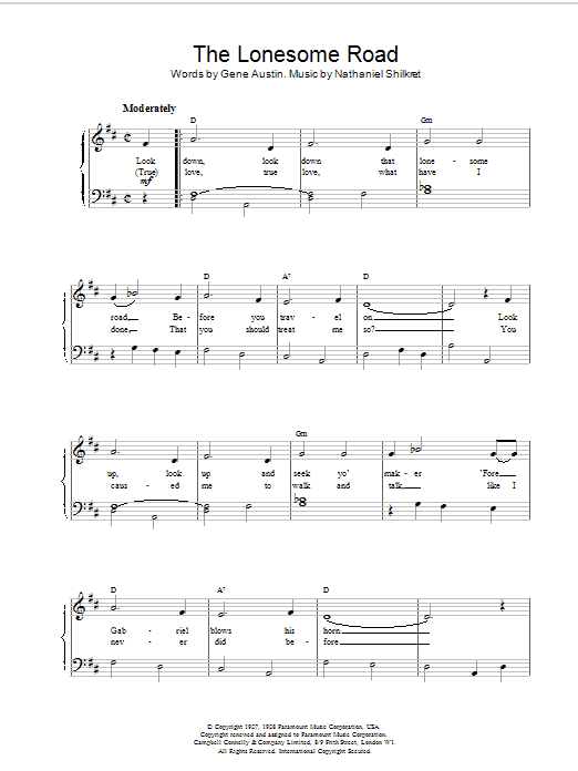 The Lonesome Road (Piano Solo) von Nat King Cole