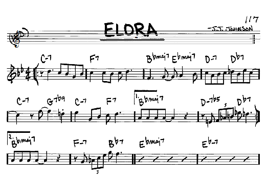 Elora (Real Book  Melody & Chords  C Instruments) von J.J. Johnson