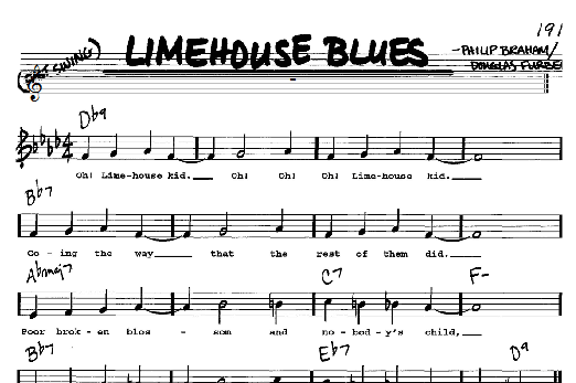 Limehouse Blues (Real Book  Melody, Lyrics & Chords) von Douglas Furber