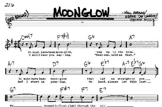 Moonglow (Real Book  Melody, Lyrics & Chords) von Irving Mills