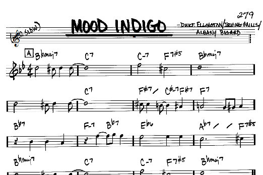 Mood Indigo (Real Book  Melody & Chords  Bb Instruments) von Duke Ellington