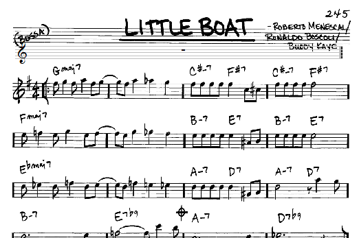 Little Boat (Real Book  Melody & Chords  Eb Instruments) von Buddy Kaye