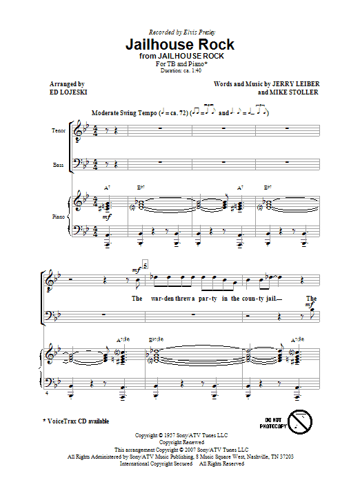 Jailhouse Rock (TB Choir) von Ed Lojeski