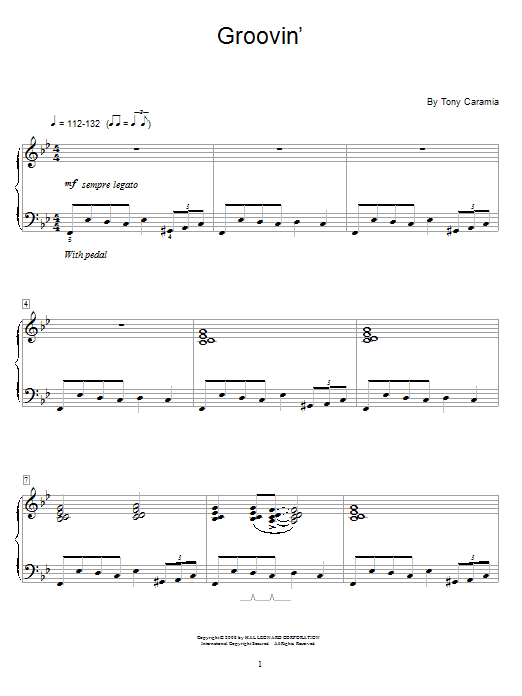 Groovin' (Educational Piano) von Tony Caramia