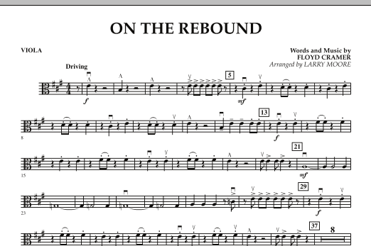 On the Rebound - Viola (Orchestra) von Larry Moore