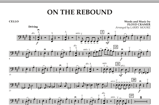 On the Rebound - Cello (Orchestra) von Larry Moore