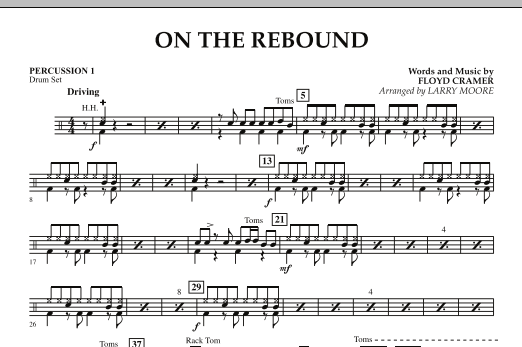 On the Rebound - Percussion 1 (Orchestra) von Larry Moore