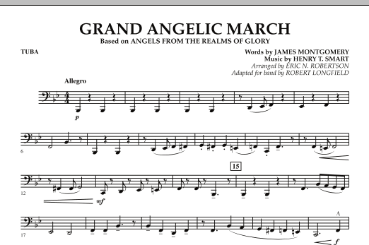 Grand Angelic March - Tuba (Concert Band) von Robert Longfield