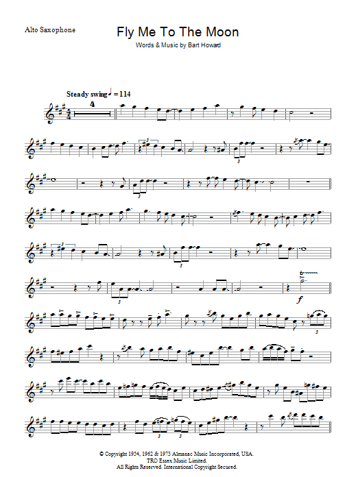 Fly Me To The Moon (In Other Words) (Lead Sheet / Fake Book) von Julie London