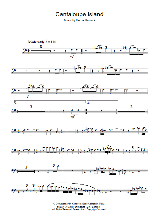 Cantaloupe Island (Trombone Solo) von Herbie Hancock