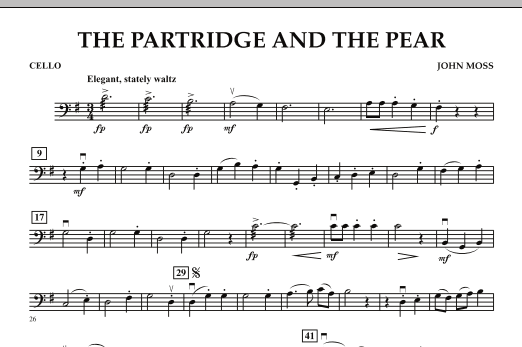 The Partridge and the Pear - Cello (Orchestra) von John Moss