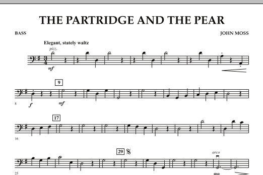 The Partridge and the Pear - Bass (Orchestra) von John Moss