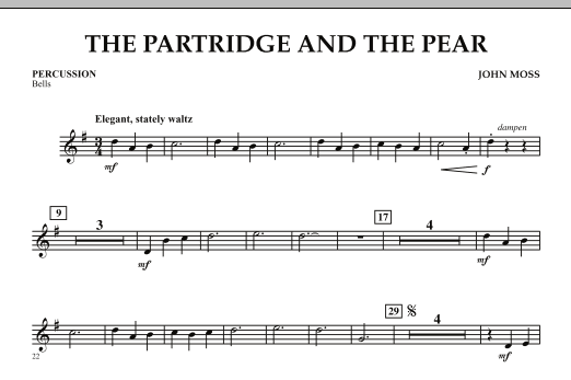 The Partridge and the Pear - Percussion (Orchestra) von John Moss