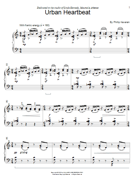 Urban Heartbeat (Educational Piano) von Phillip Keveren