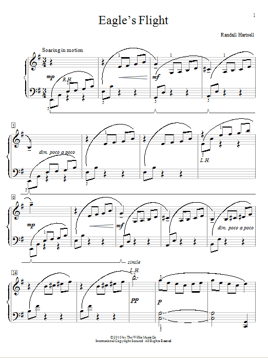 Eagle's Flight (Educational Piano) von Randall Hartsell