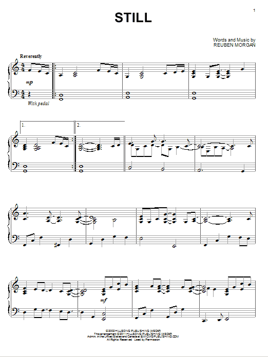 Still (Piano Solo) von Hillsong Worship