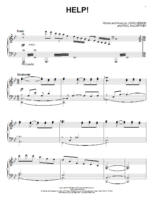 Help! (Piano Solo) von David Lanz