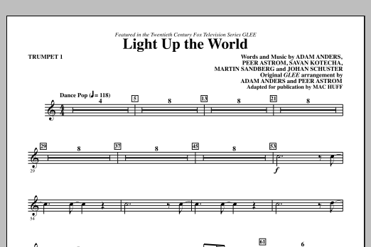 Light Up The World - Trumpet 1 (Choir Instrumental Pak) von Mac Huff