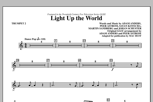 Light Up The World - Trumpet 2 (Choir Instrumental Pak) von Mac Huff