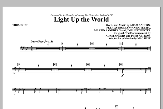 Light Up The World - Trombone (Choir Instrumental Pak) von Mac Huff