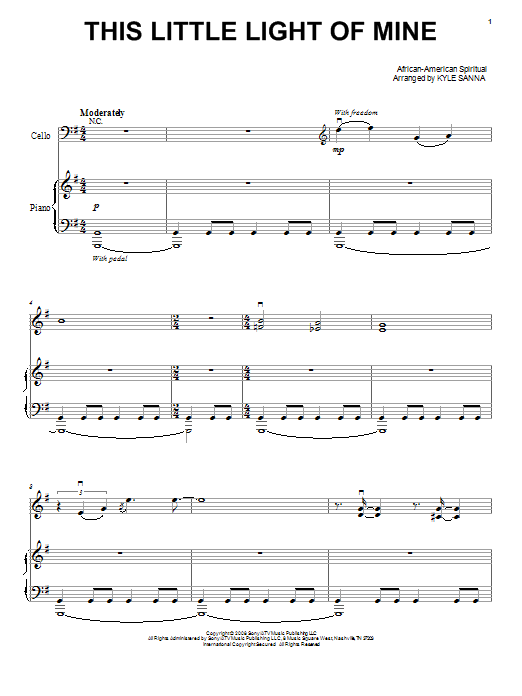 This Little Light Of Mine (Cello and Piano) von Yo-Yo Ma