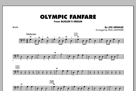 Olympic Fanfare (Bugler's Dream) - Bass (Orchestra) von Paul Lavender
