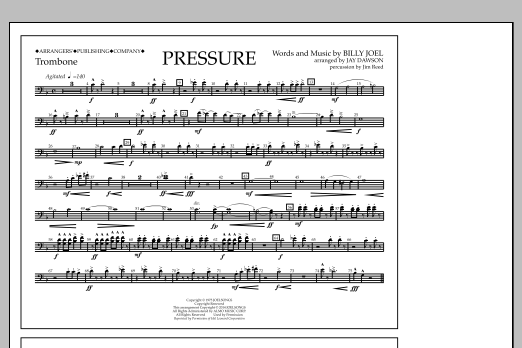 Pressure - Trombone (Marching Band) von Jay Dawson