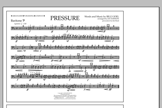Pressure - Baritone B.C. (Marching Band) von Jay Dawson