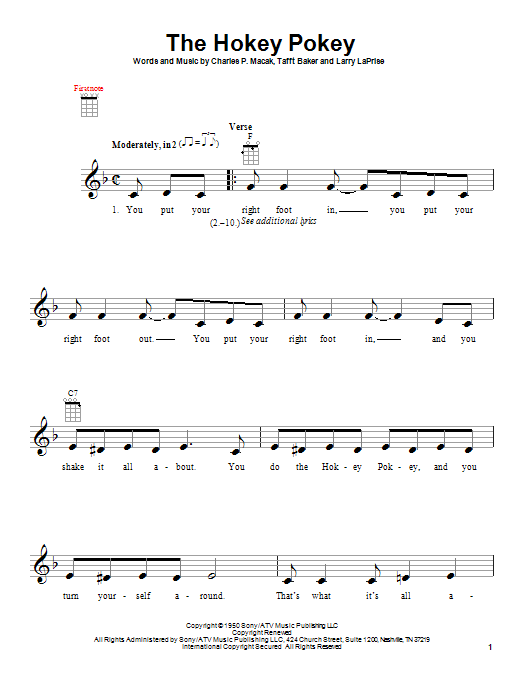 The Hokey Pokey (Ukulele) von Charles P. Macak