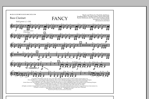 Fancy - Bass Clarinet (Marching Band) von Jay Dawson